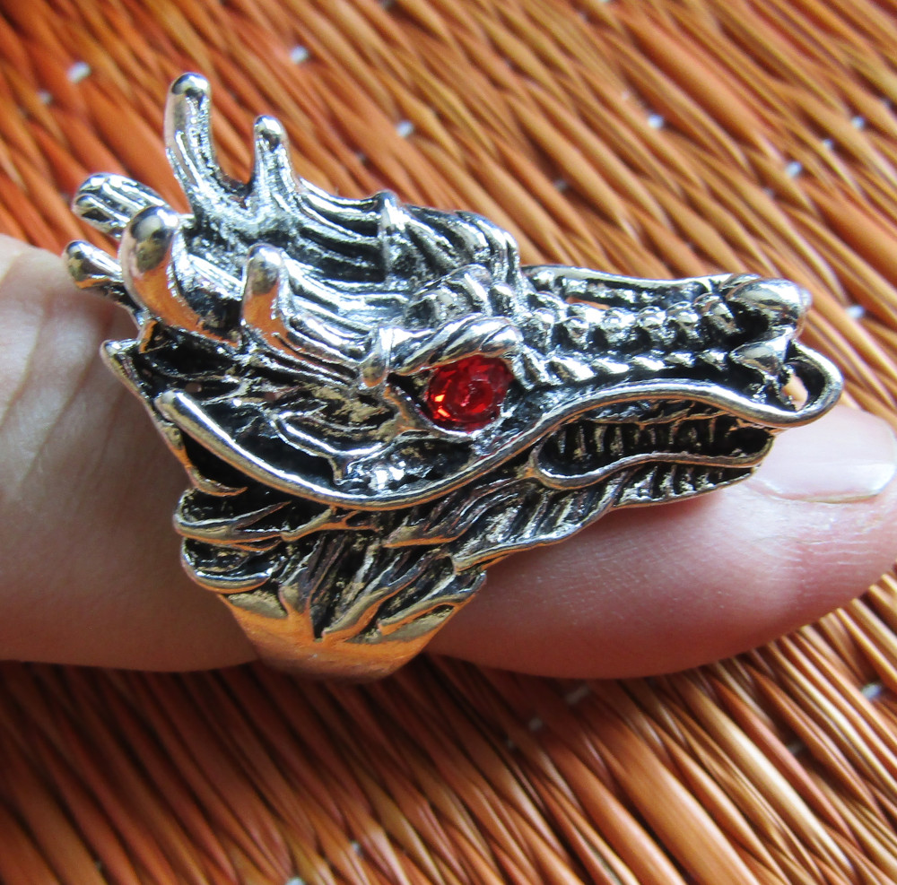 Inel Rebel Ring Dragon Head