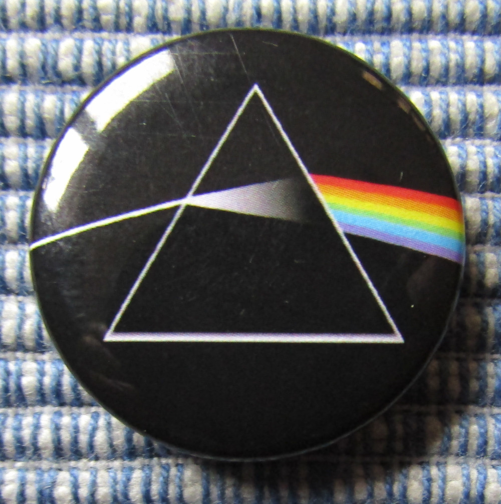 Insigna 2,5 cm PINK FLOYD Dark Side (I-SHK)