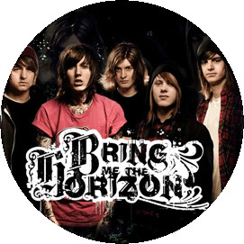 Insigna 3,7 cm BRING ME THE H.: Band  (B37-0221)