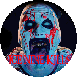 Insigna 3,7 cm ICE NINE KILLS A Work Of Art (HBG)