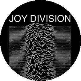 Insigna 3,7 cm JOY DIVISION Unknown Pleasures (HBG)