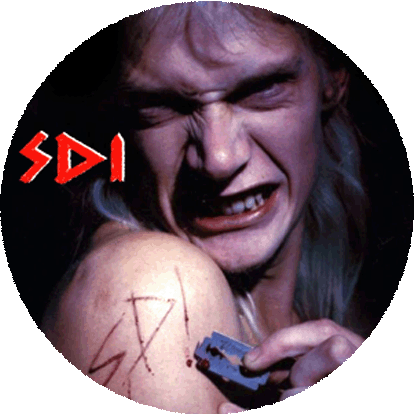 Insigna 3,7 cm SDI: Sign Of The Wicked (HBG)