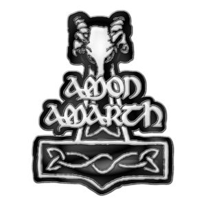 Insigna metalica Amon Amarth Hammer