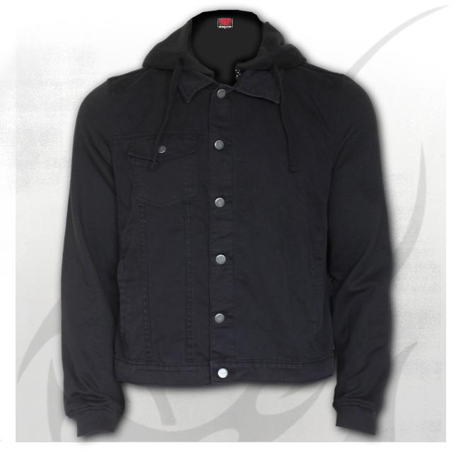 Jacheta fleece cu gluga P004M654 URBAN FASHION