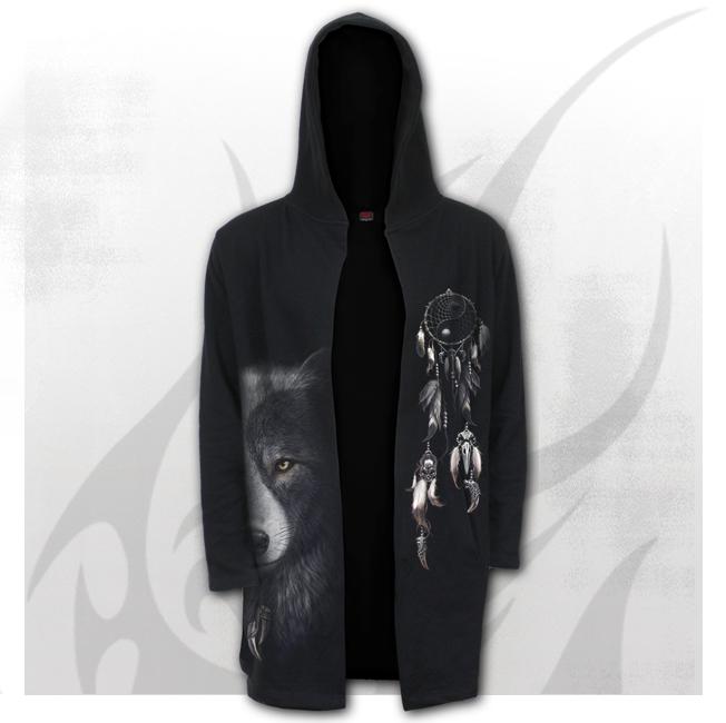 Jacheta tip cardigan  T118M478  WOLF CHI - Occult Hooded Cardigan