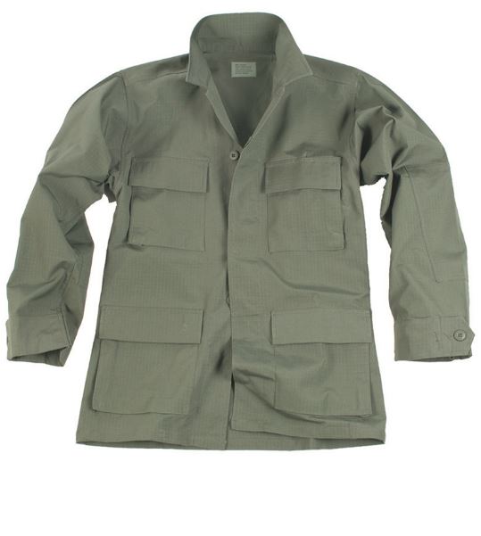 Jacheta US OD R/S BDU Ripstop bumbac olive Art.-No. 11831001