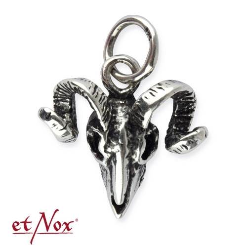 K4005 Pandantiv de argint Ram Skull