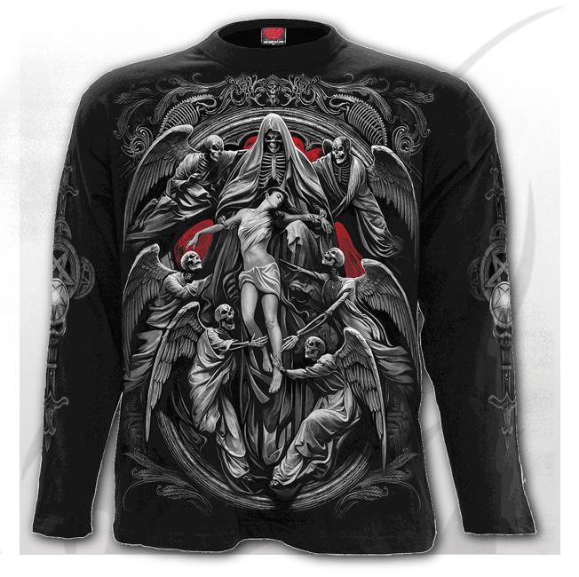 Longsleeve D091M301 REAPER S DOOR - Longsleeve T-Shirt Black