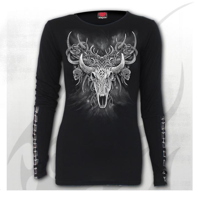 Longsleeve    E027F459   HORNED SPIRIT - Buckle Cuff Long Sleeve Top