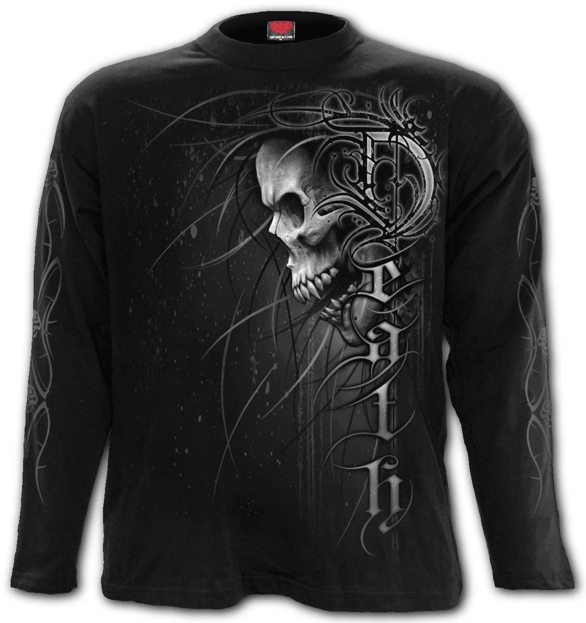 Longsleeve E036M301 DEATH FOREVER - Longsleeve T-Shirt Black