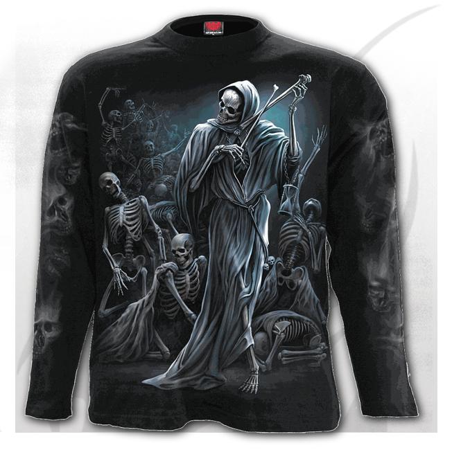 Longsleeve K068M301 DANCE OF DEATH - Longsleeve T-Shirt Black (Lichidare Stoc!)