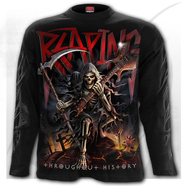 Longsleeve T181M301 REAPING TOUR - Longsleeve T-Shirt Black