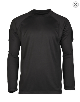 Longsleeve Tactical Negru - Quick Dry Art.-No. 11082002