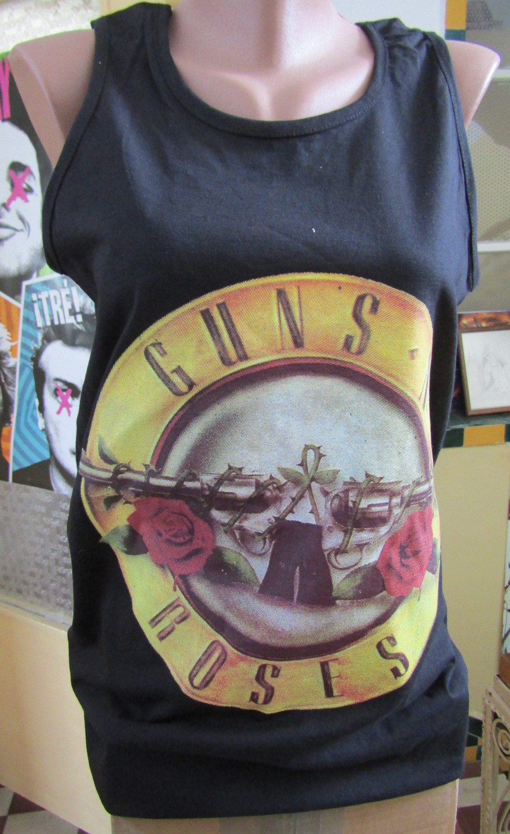 Maieu dama GUNS N ROSES Bullet Logo MD/FR