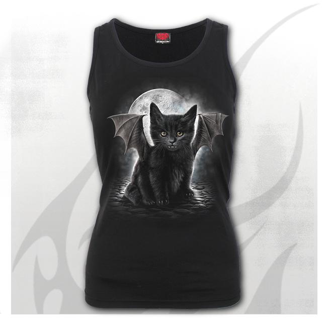 Maieu  F015G058 - Bat Cat Razor Back Top