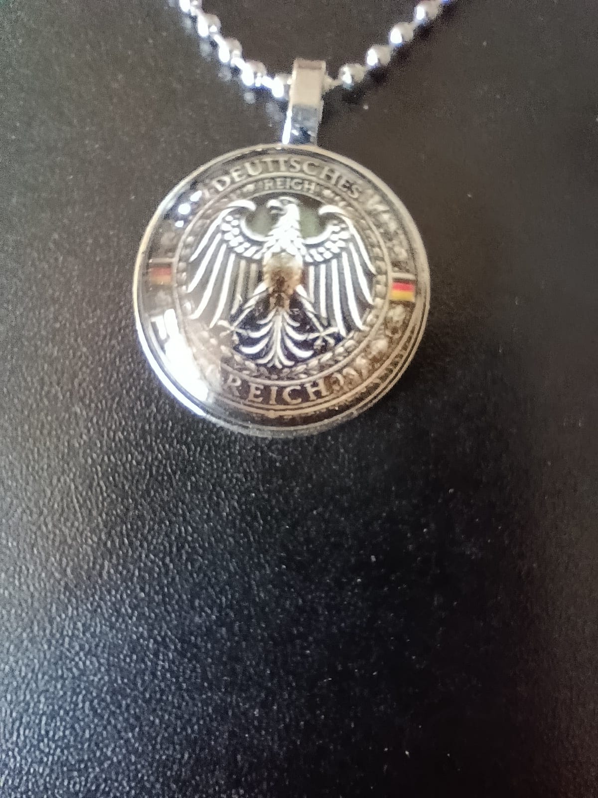 Medalion cu lant Deutschland Eagle (JBG)