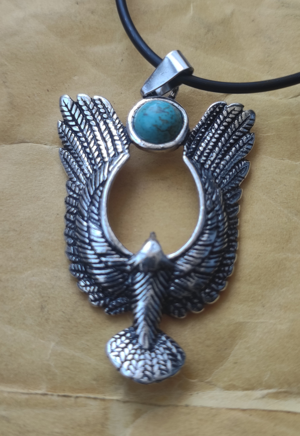 Medalion de alpaca Spreaded Wings Eagle (Colectia Antique)