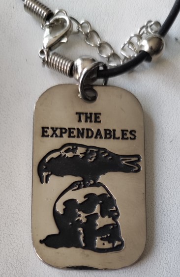 Medalion de inox The Expendables (Colectia Motorbike)