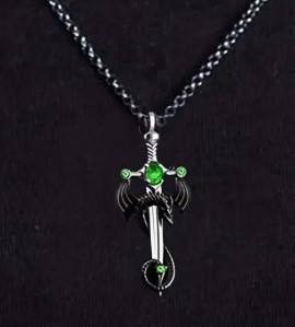 Medalion Dragon and Sword (JBG)