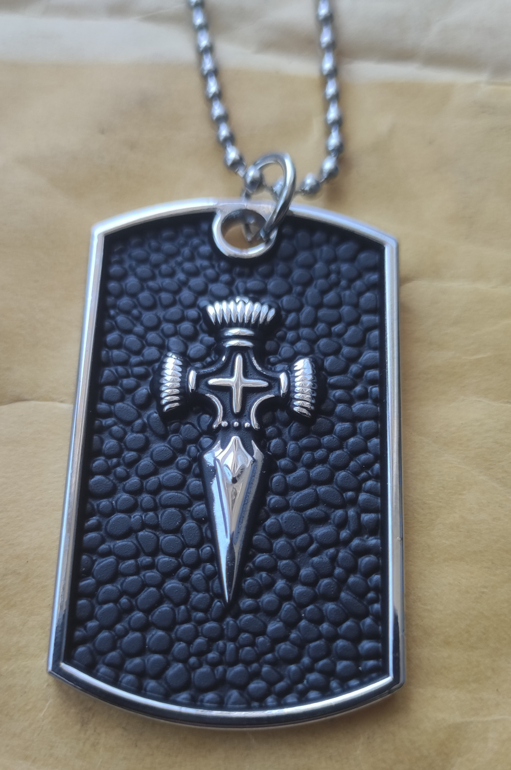 Medalion inox Sword (colectia Motorbike)