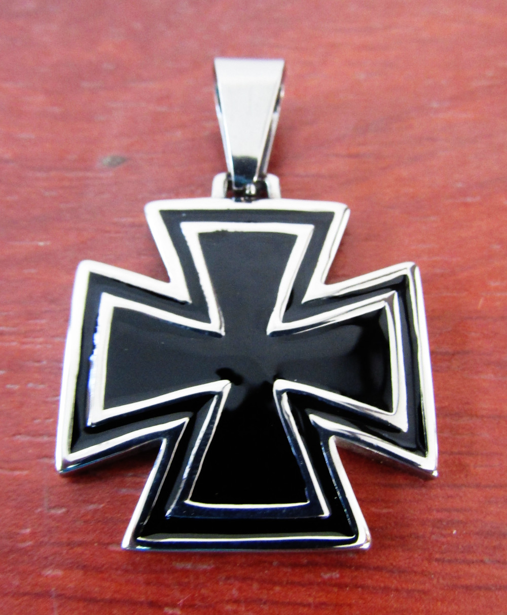Medalion masiv de inox Iron Cross PRU18