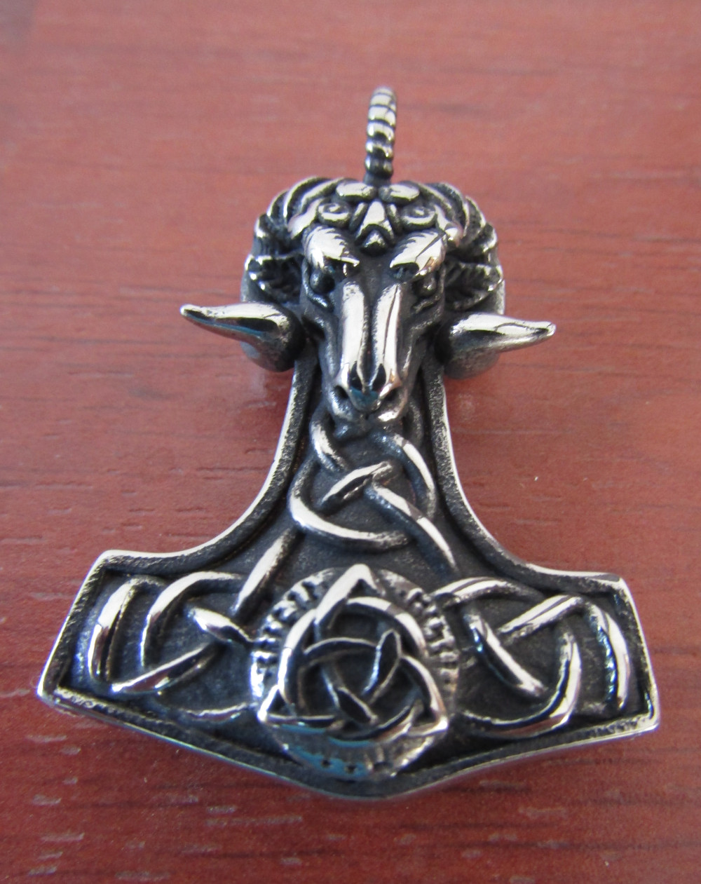 Medalion masiv de inox Thors Hammer PRU16