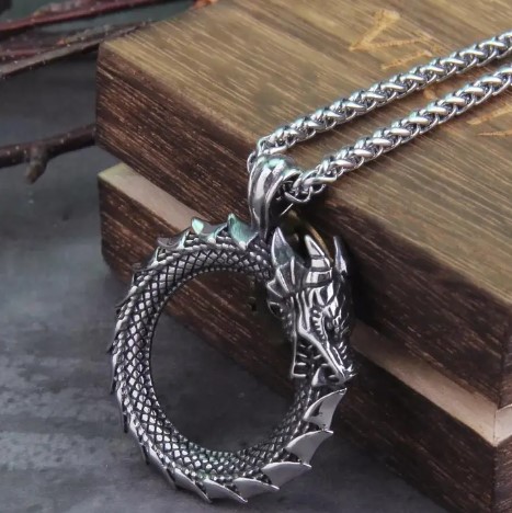 Medalion Ouroboros Snake (JBG)