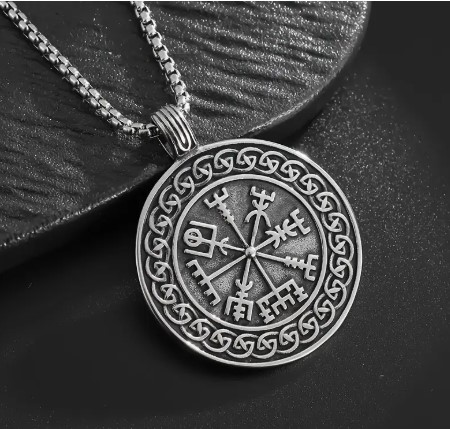 Medalion Vegvisir mare (JBG)