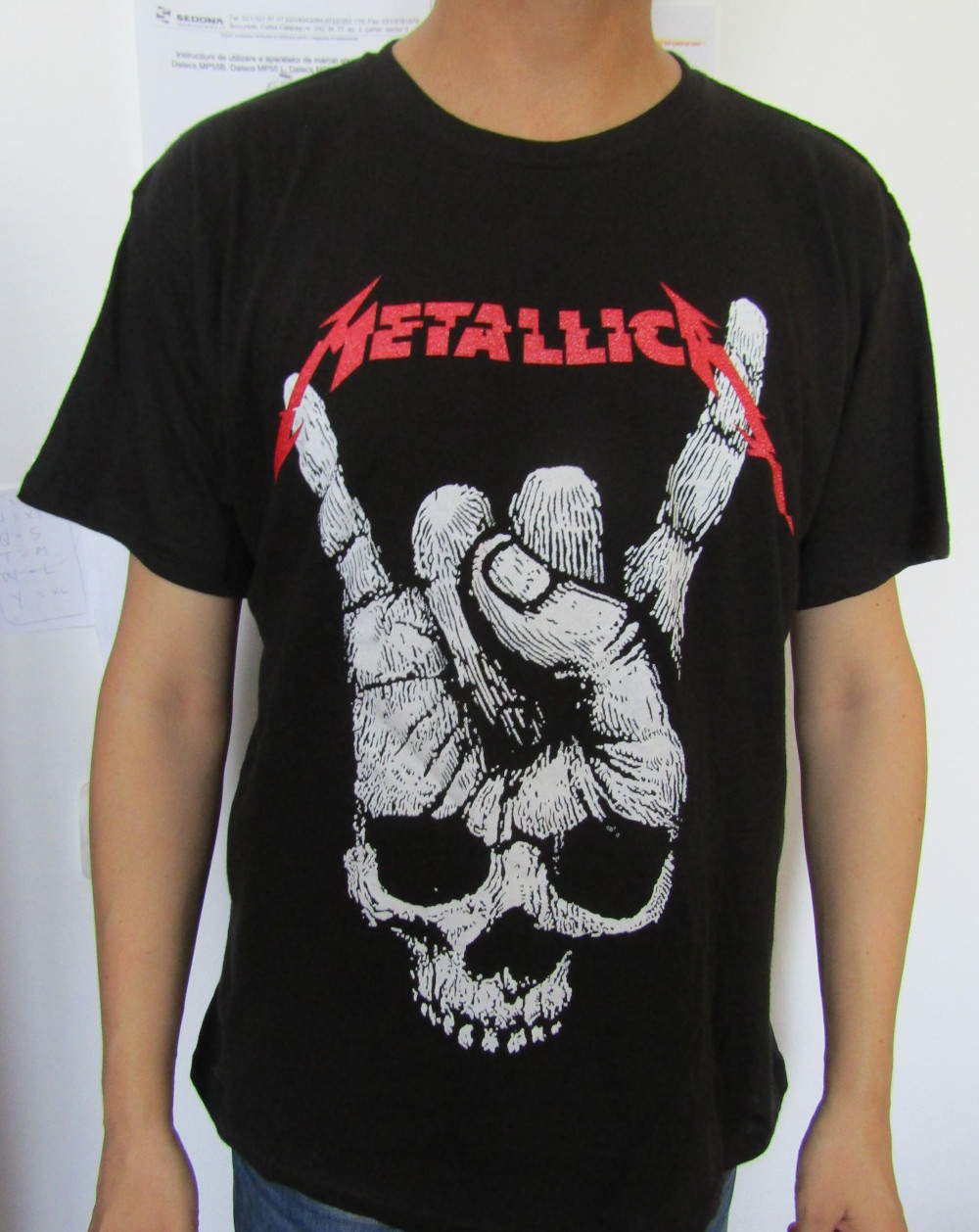 Tricou METALLICA Hand of Death TR/JV/T