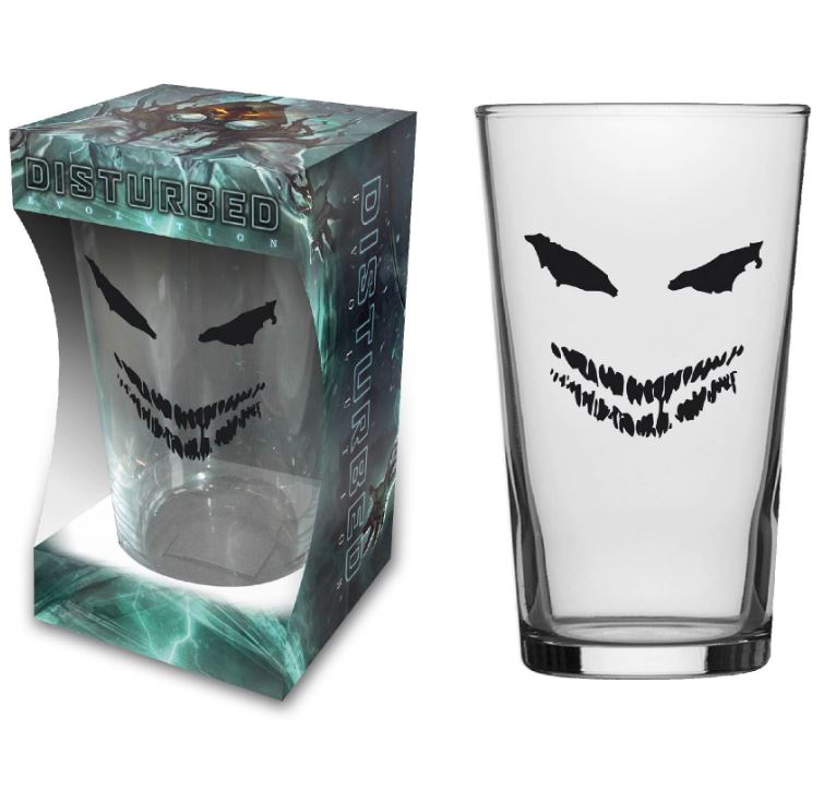 Pahar bere Disturbed - Evolution (568ml)