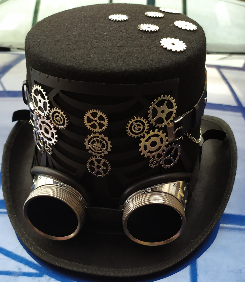 Palarie tip Joben Steampunk model 20 - Cogs