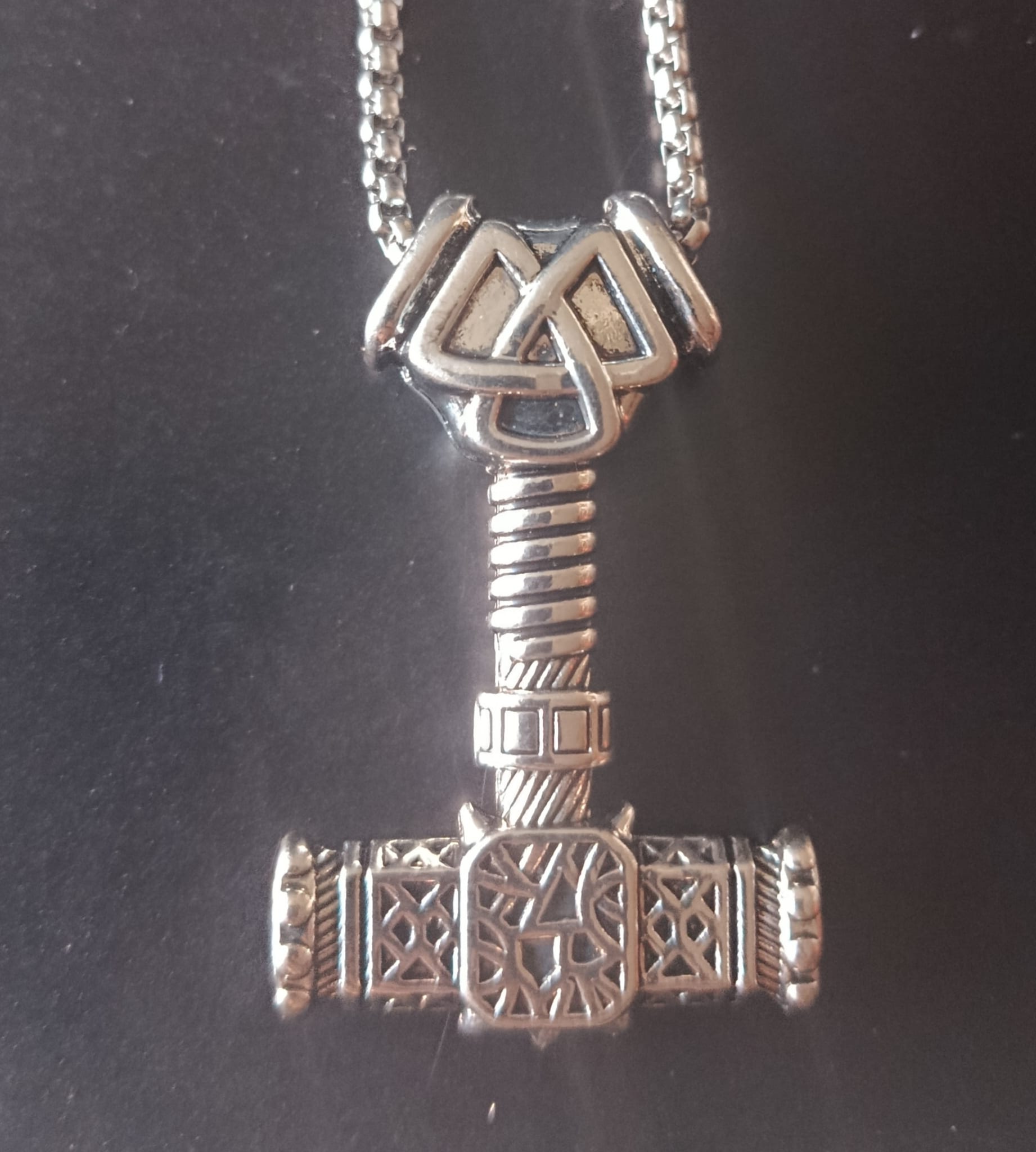 Pandantiv Viking Thors Hammer model 2
