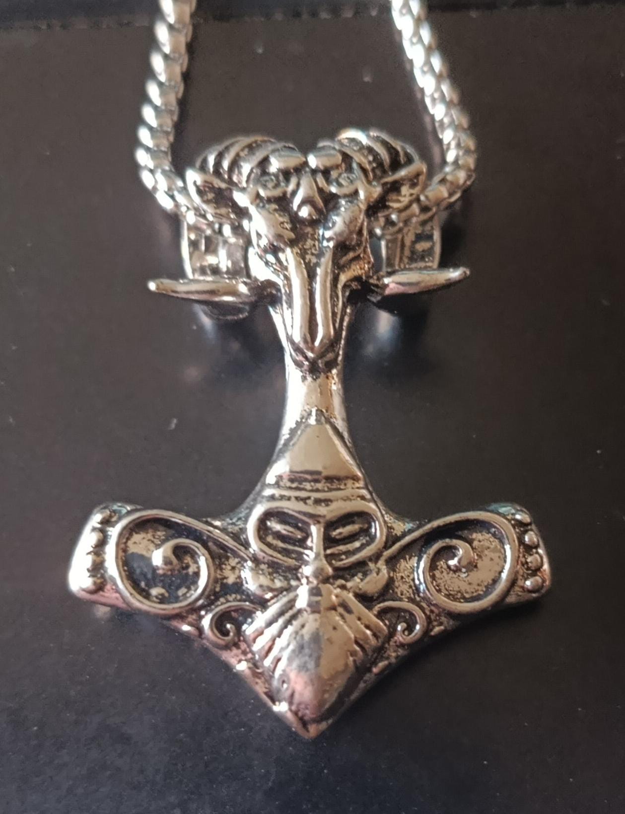 Pandantiv Viking Thors Hammer model 4