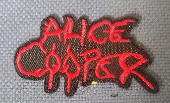 Patch ALICE COOPER Logo mic (JBG)