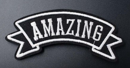 Patch AMAZING (JBG)
