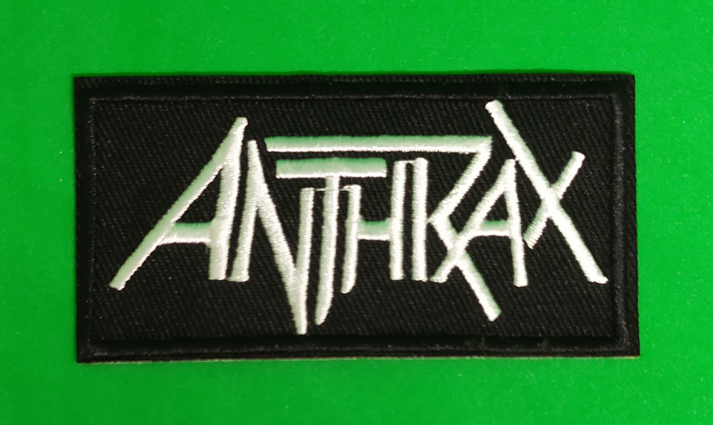 Patch Anthrax Logo (patch decupat) (JBG)