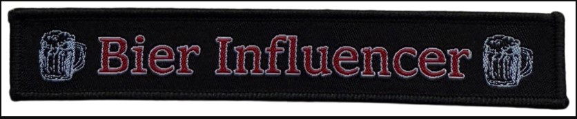 Patch BIER INFLUENCER (VMG)