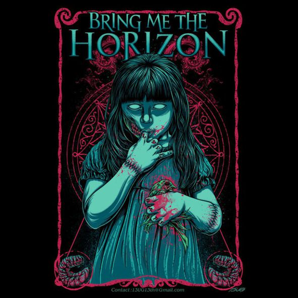 Patch BRING ME THE HORIZON - Devil Girl (P-SHK)