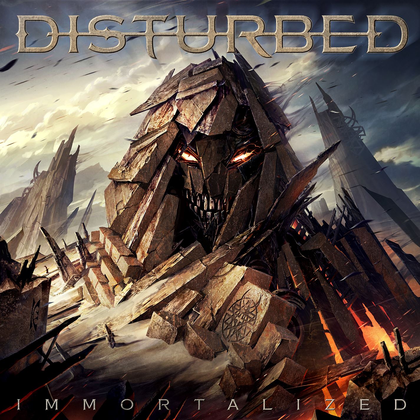 Patch DISTURBED - Immortalized (P-SHK)