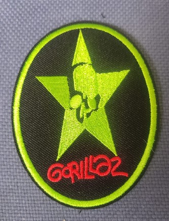 Patch GORILLAZ Oval (JBG)