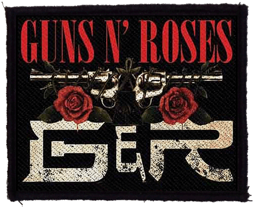 Patch GUNS N ROSES: Logo Chinese Democracy (HBG)