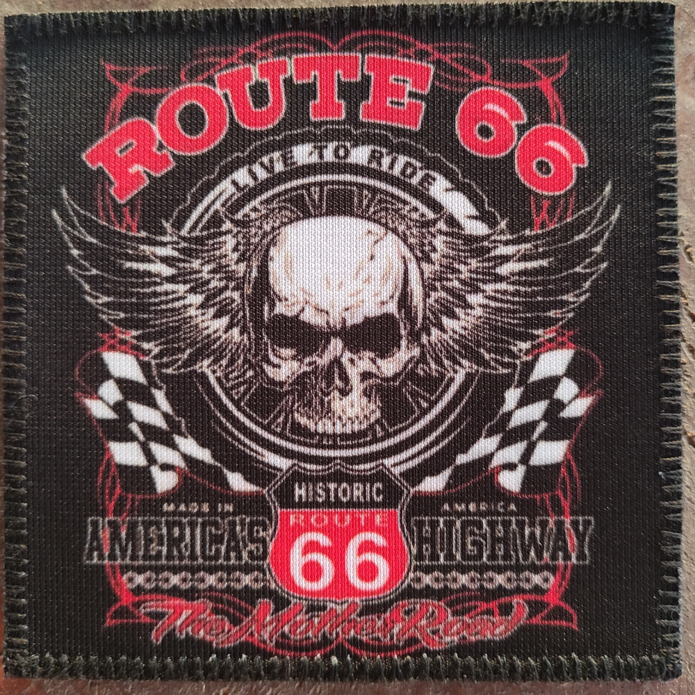 Patch HISTORIC ROUTE 66 (colectia Outlaw)(P-SHK)