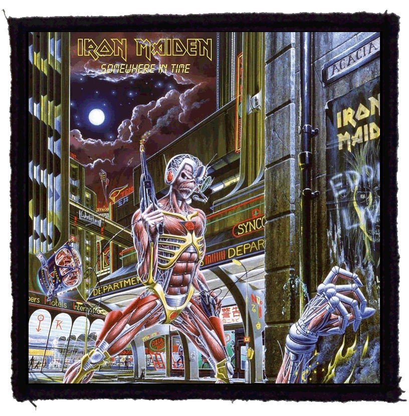 Patch IRON MAIDEN Somewhere In Time (HBG)