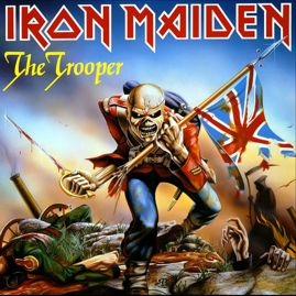 Patch IRON MAIDEN - The Trooper (P-SHK)