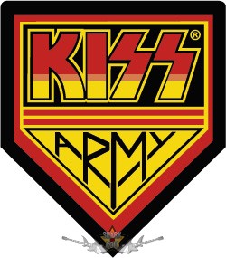 Patch KISS Army (patch brodat) (P-SHK)