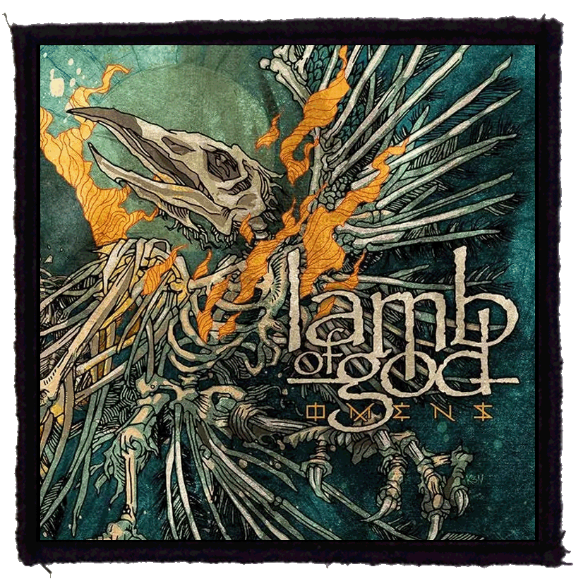 Patch LAMB OF GOD Omens (HBG/BR)