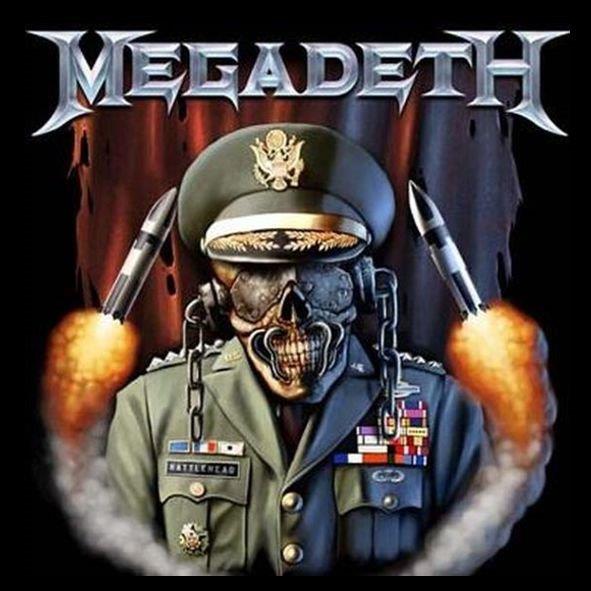 Patch MEGADETH General Vic Rattlehead (P-SHK)