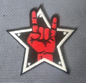 Patch METAL HORNS (JBG)