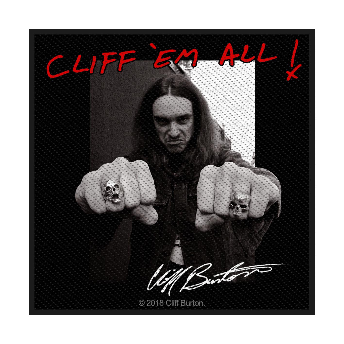 Patch Metallica - Cliff em All