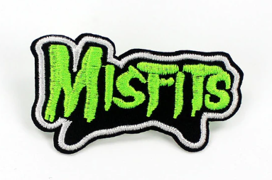 Patch MISFITS Green Logo (patch decupat) (JBG)